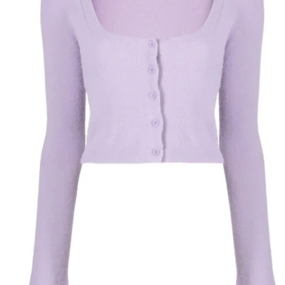 Danielle Guizio Lavender sweater skirt set NWOT - Picture 3 of 10